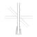 Alt View 3. Zadro - Zadro Hollywood Makeup Mirror - 25" x 20" - 15 LED Light Bulbs with Dimmable Brightness - White.