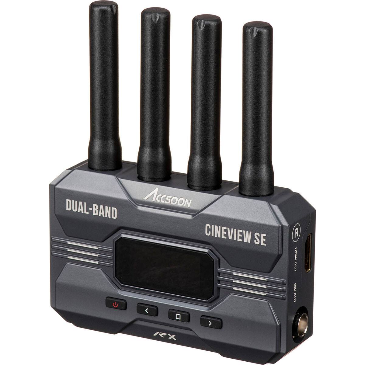 DUAL-BAND ACCSOON CINEVIEW SE  
RX  
HDMI OUT  
SDI OUT