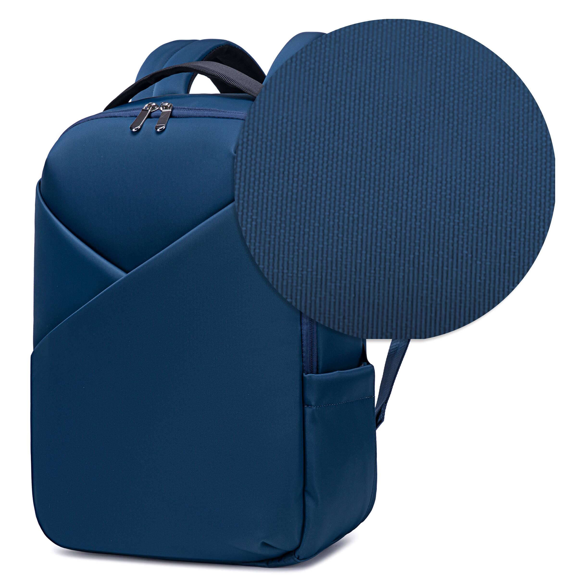 Angle. Lux & Nyx - Lux & Nyx - Origami 16" Laptop Backpack - Navy - Navy.