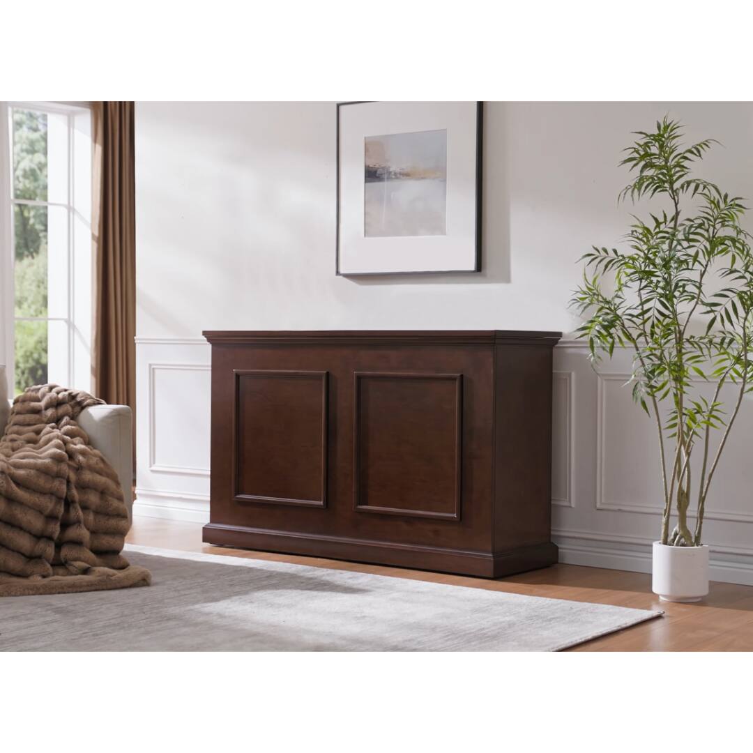 Back. Touchstone Home Products - The Grand Elevate by Touchstone - Smart Motorized TV Lift Cabinet for Flat Screen TVs up to 65 Inches - Espresso.