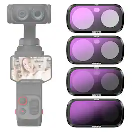 Neewer - ND8/16/32/64 4-Pack for Insta360 Luna Ultra