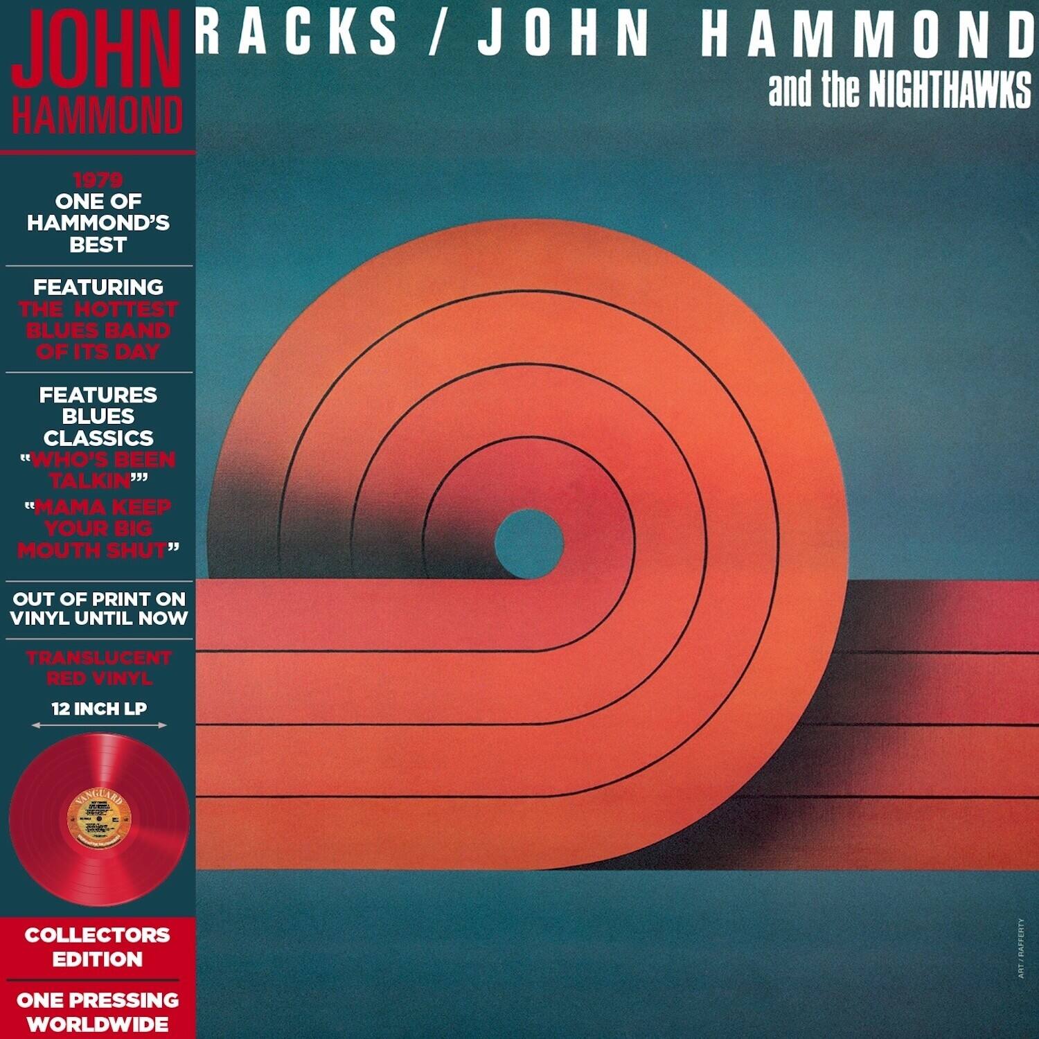 John Hammond & the Nighthawks - Hot Tracks - Red - VINYL LP