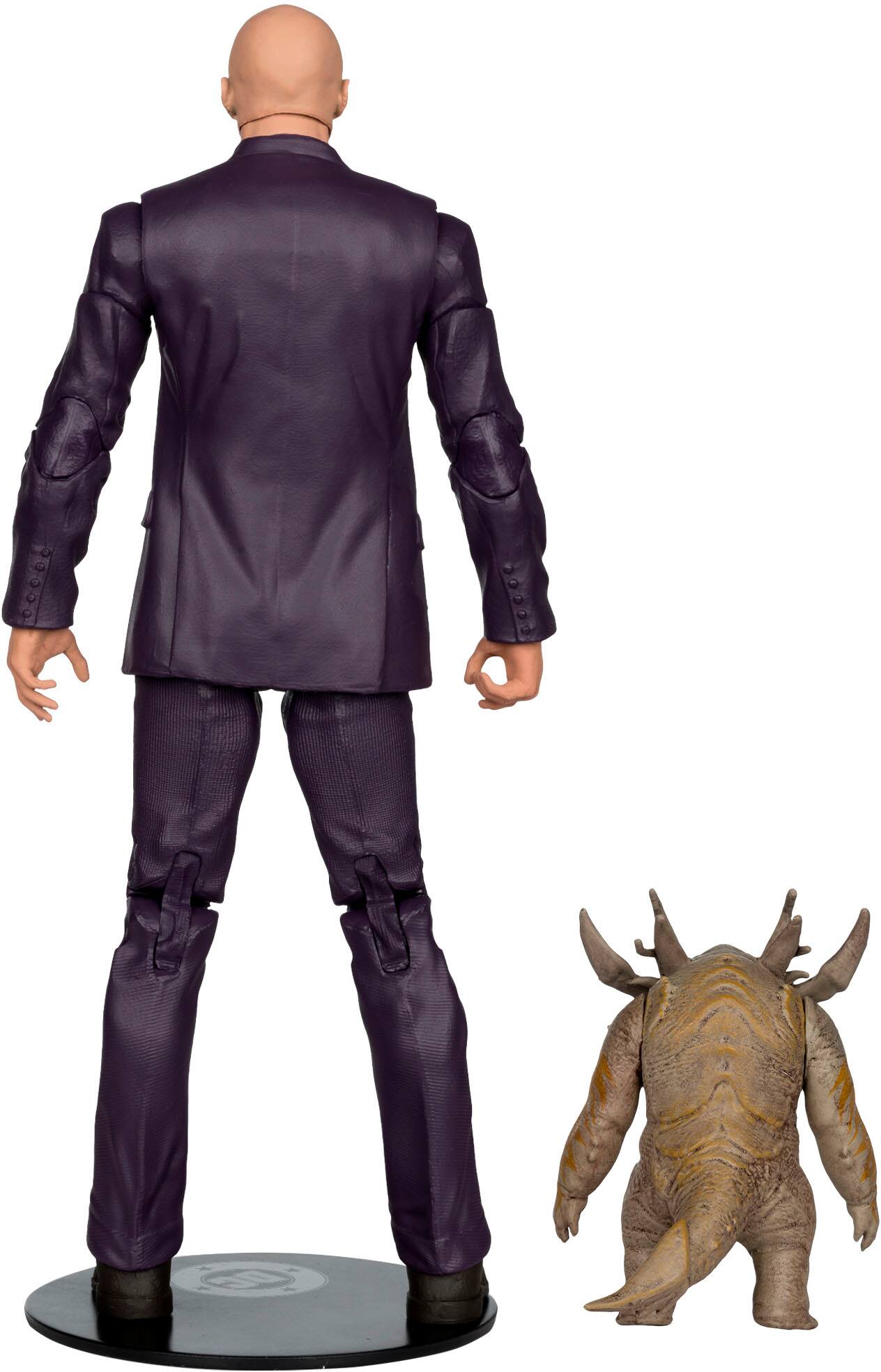 Back. McFarlane Toys - DC Multiverse Lex Luthor and Baby Kaiju (Superman Movie) 7.1" Action Figure - Deluxe Theatrical Edition.
