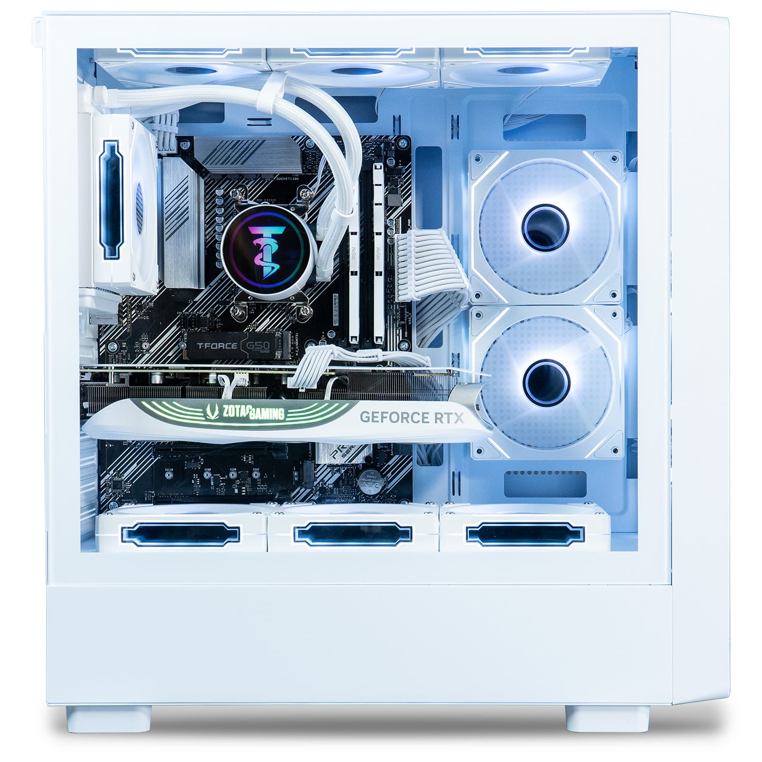 ViprTech Overlord Wood Gaming PC AMD Ryzen 7 (4.4Ghz), RTX 5050