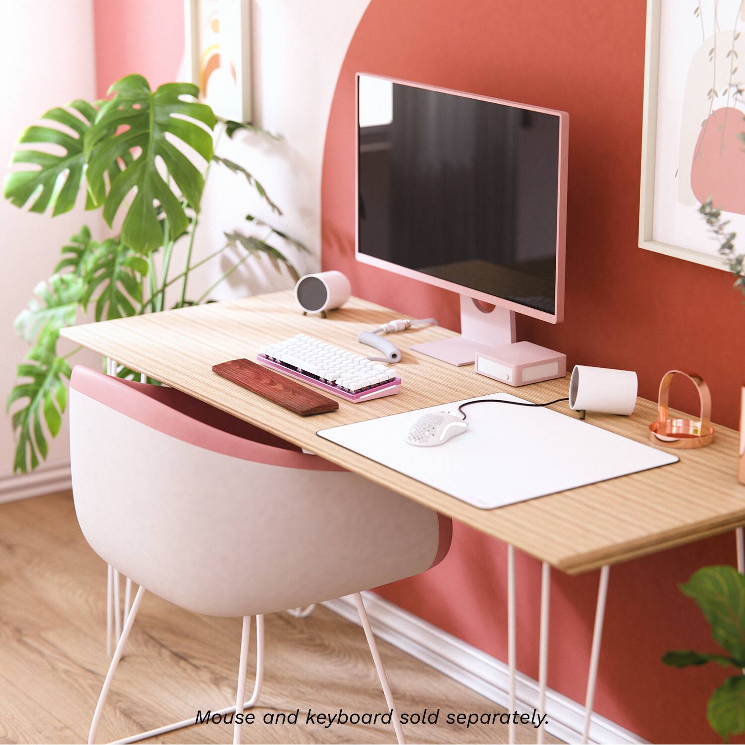 Mouse and keyboard sold separately.