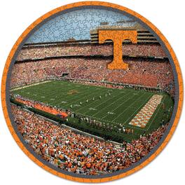 WinCraft - Tennessee Volunteers Round 500-Piece Puzzle - Multicolor