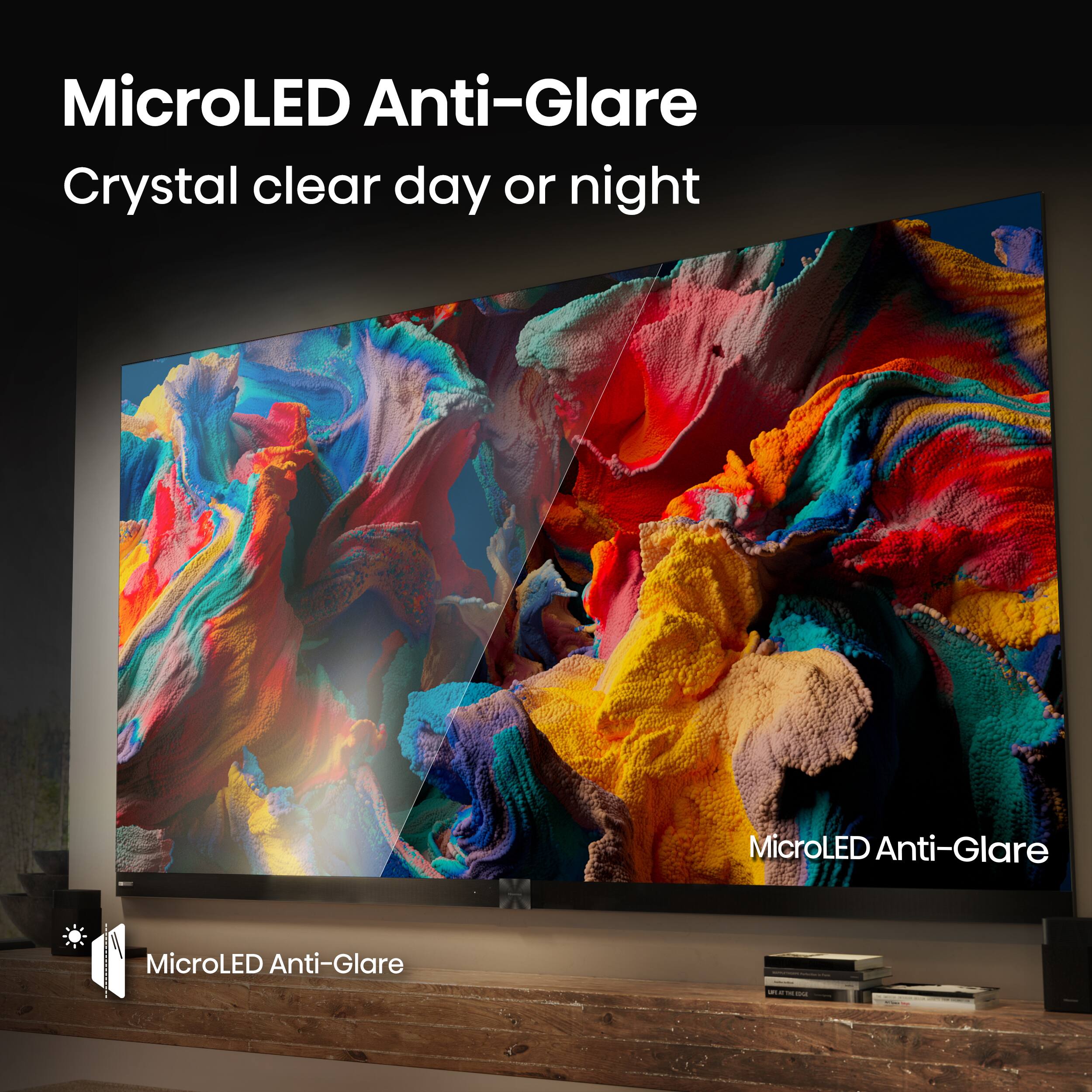 MicroLED Anti-Glare, Crystal clear day or night, MicroLED Anti-Glare