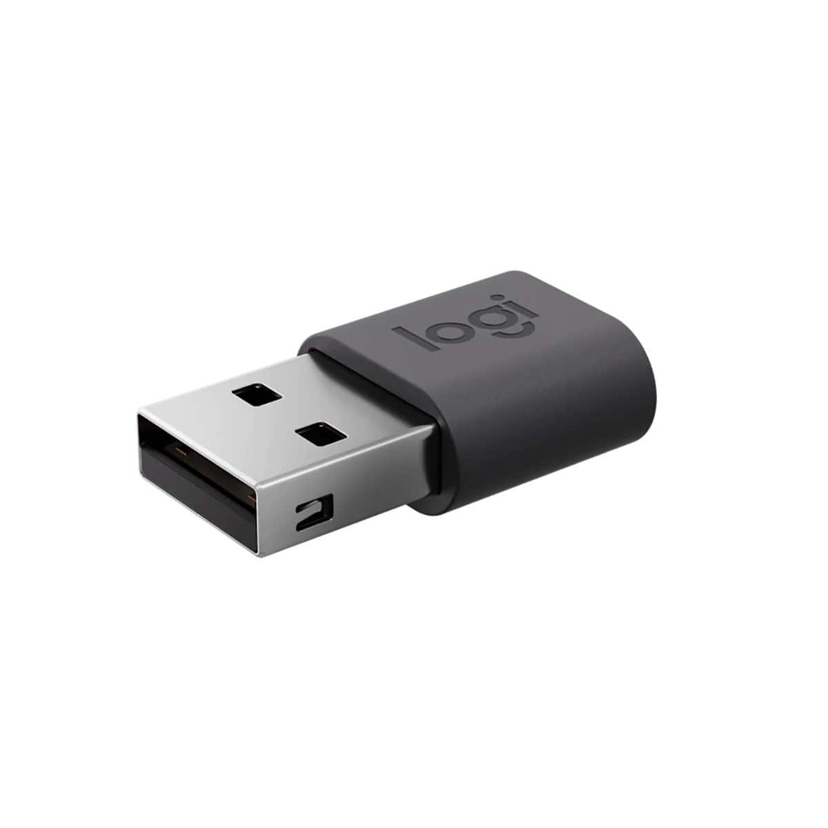 Logitech - Logi USB-A to USB-C Adapter, Graphite
