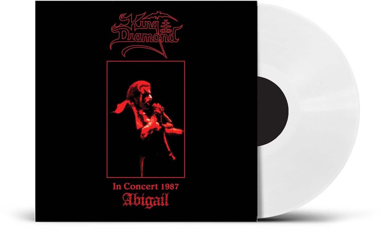 King Diamond - In Concert 1987 - Abigail - UK Exclusive White Vinyl   - VINYL LP price history on PriceWatchPro