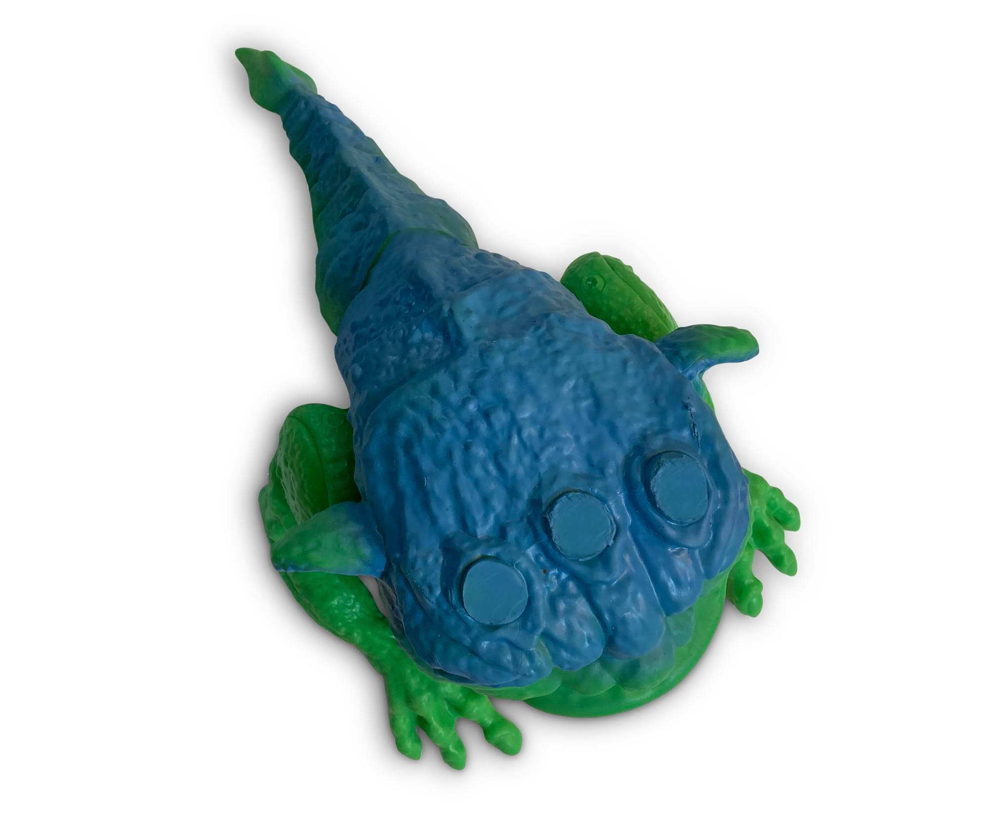 Alt View 3. TriAction Toys - Boglins 8-Inch Foam Monster Puppet | Alien Vizlobb - Green.