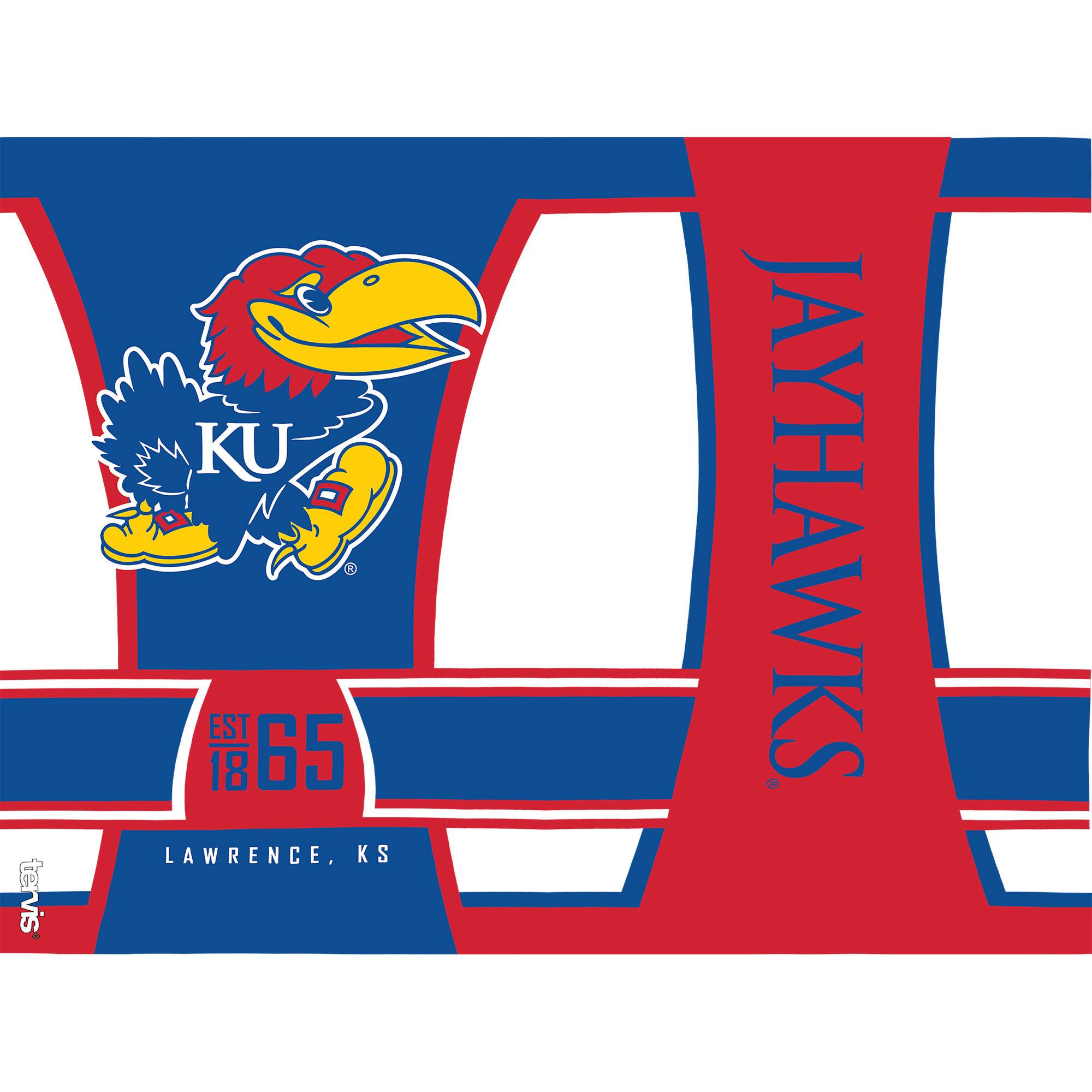 KU  
JAYHAWKS  
EST 1865  
LAWRENCE, KS