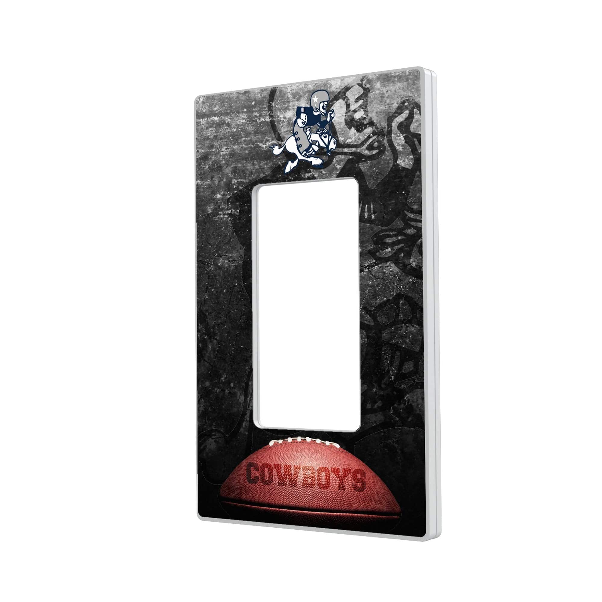 Keyscaper - Dallas Cowboys Legendary Design Single Rocker Lightswitch Plate - Multicolor price history on PriceWatchPro
