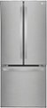 Front Zoom. LG - 21.8 Cu. Ft. French Door Refrigerator - Stainless steel.