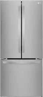 LG - 21.8 Cu. Ft. French Door Refrigerator with Smart Cooling System - Stainless Steel