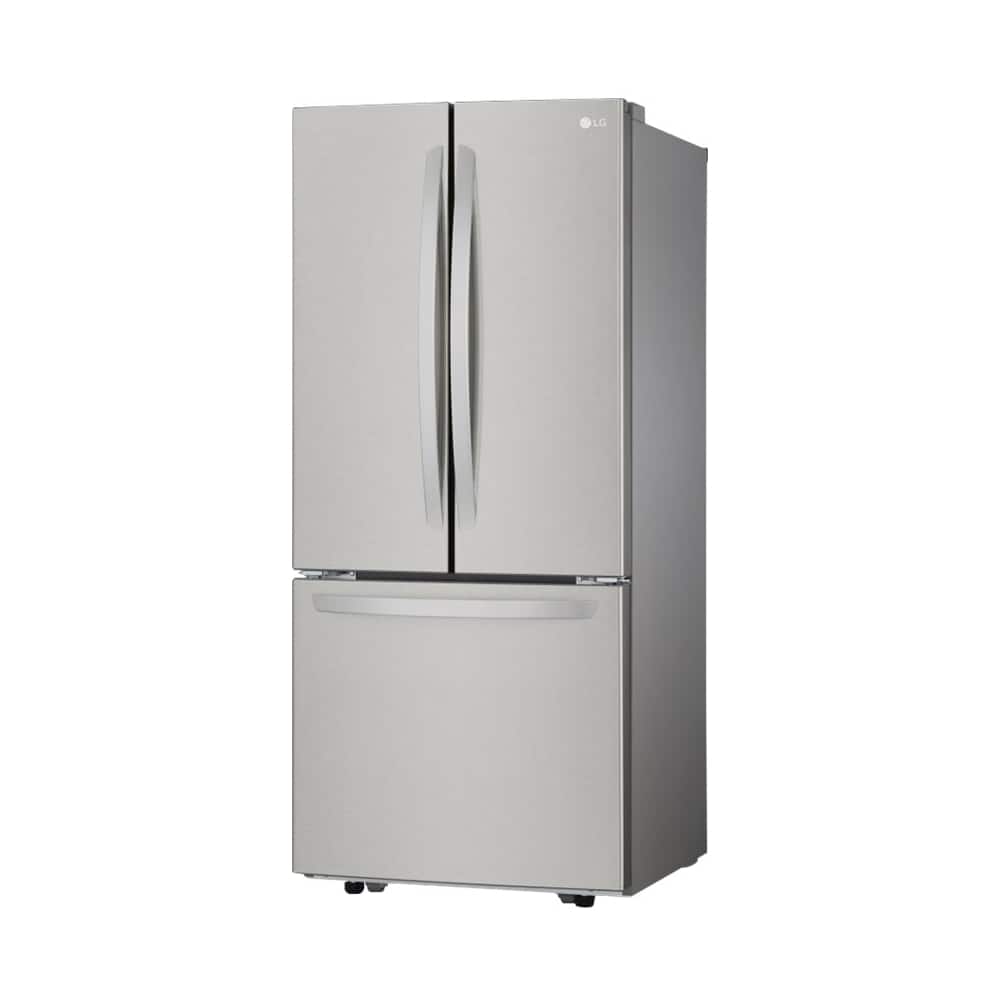 Alt View 11. LG - 21.8 Cu. Ft. French Door Refrigerator with Smart Cooling System - Stainless Steel.