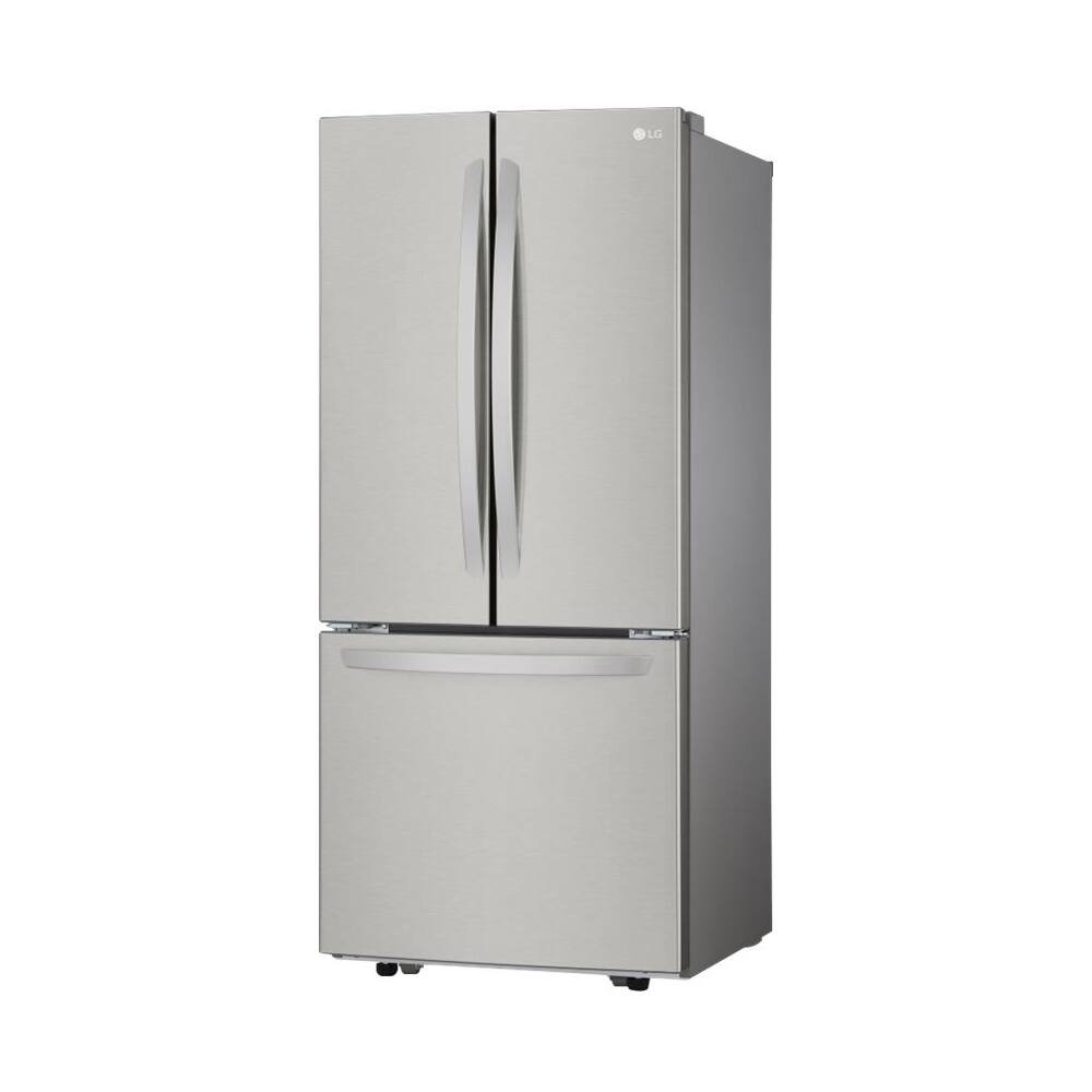 Alt View 11. LG - 21.8 Cu. Ft. French Door Refrigerator with Smart Cooling System - Stainless Steel.