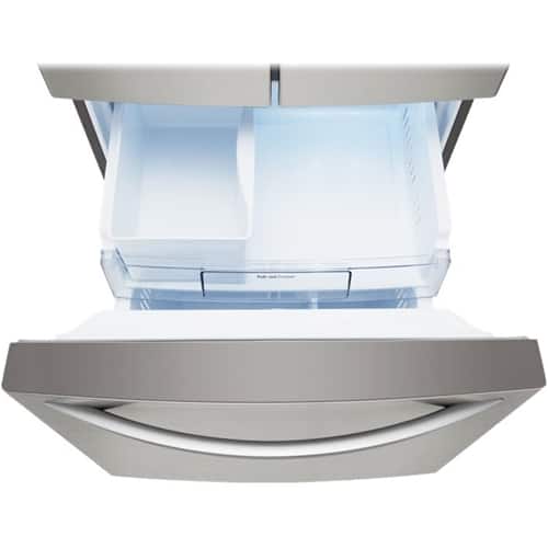 Alt View 15. LG - 21.8 Cu. Ft. French Door Refrigerator with Smart Cooling System - Stainless Steel.