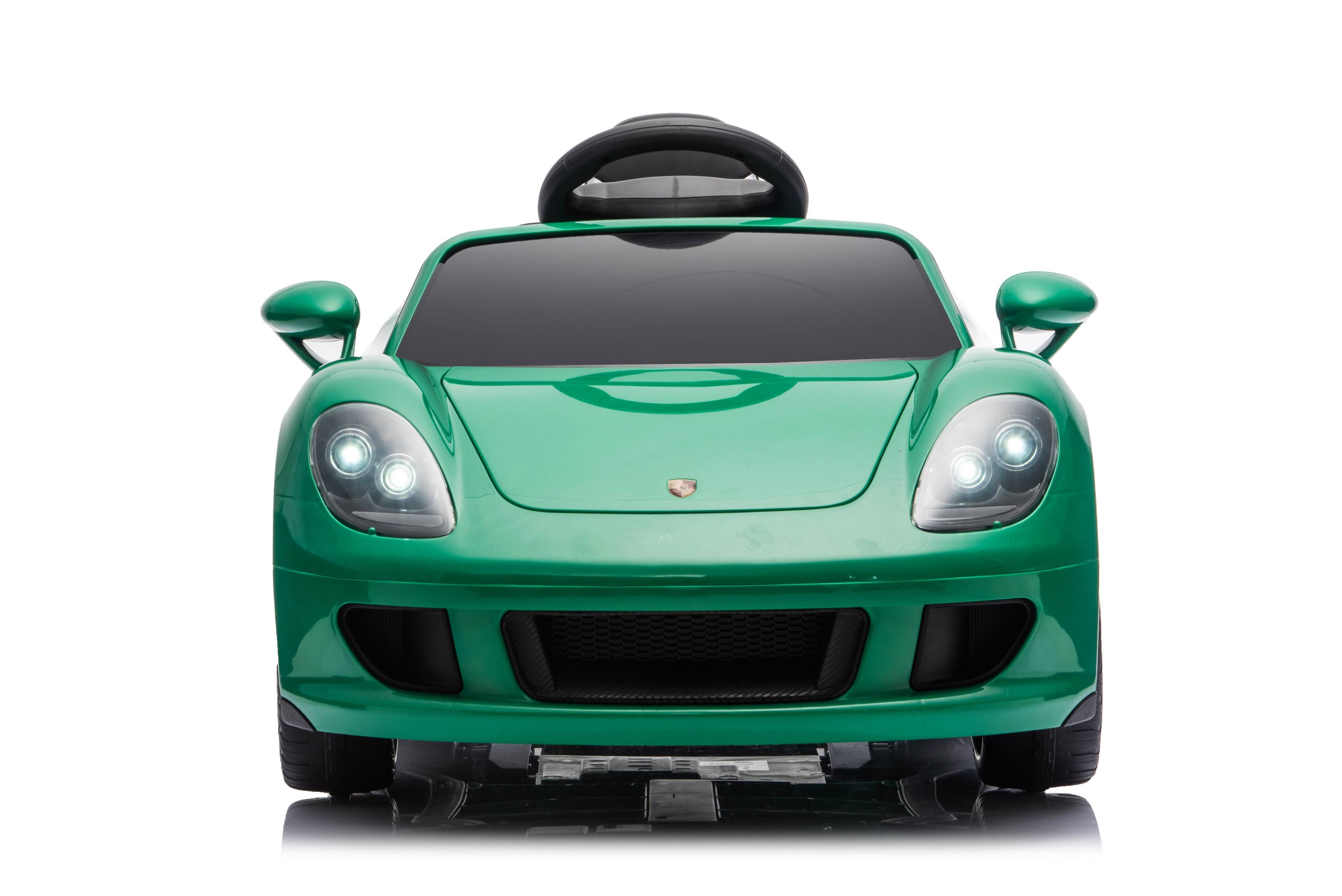 Alt View 1. Best Ride On Cars - Porsche Carrera GT 12V Green - Green.