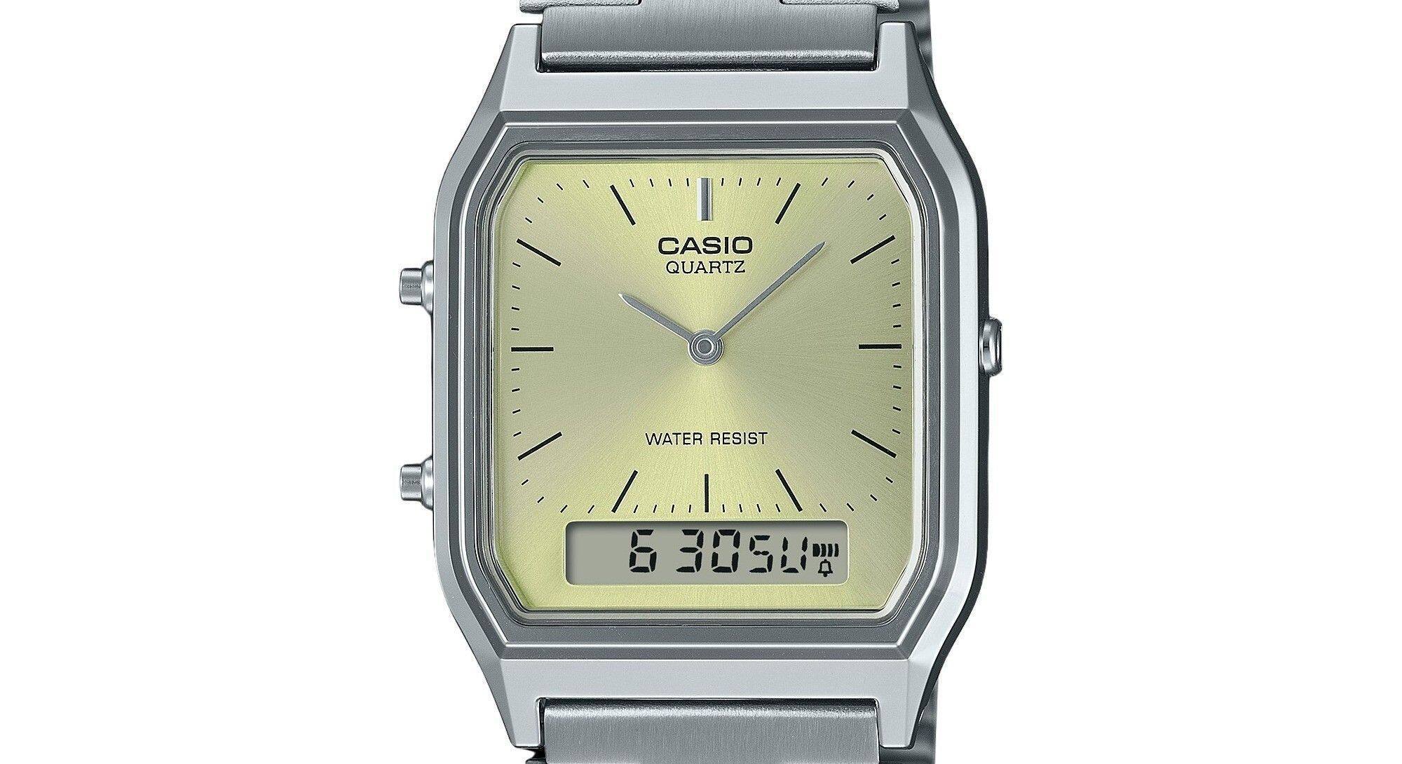 CASIO QUARTZ  
WATER RESIST  
63050