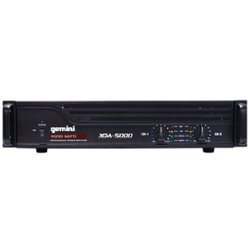 Gemini - XGA 5000W 2.0-Ch. Amplifier - Black - Front_Zoom
