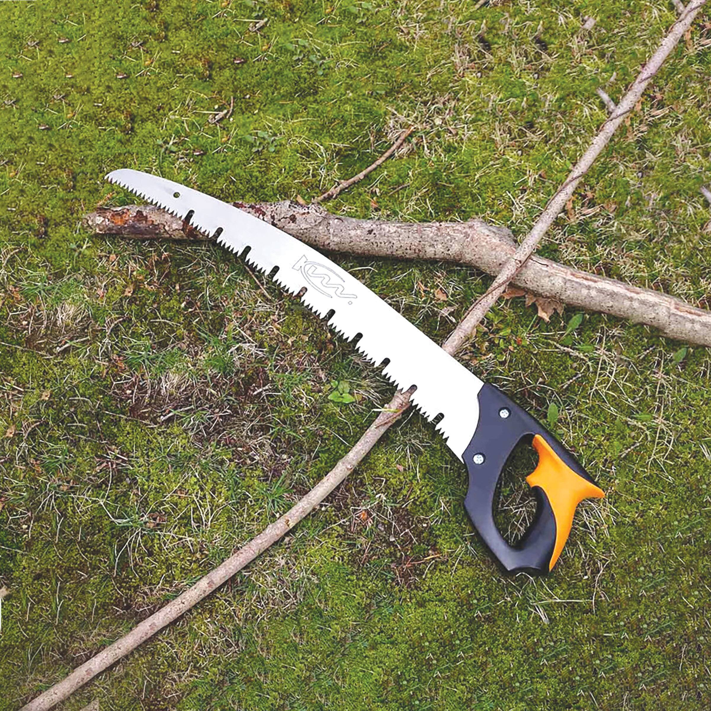 Alt View 8. Kings County Tools - Pruning Saw Large 20” Curved Blade with Raker Teeth for Cutting Green Wood and Ergonomic Cushioned Handle.