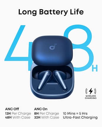 Soundcore by Anker Liberty 5 Advanced In Ear Noise Cancelling Soundcore by Anker Liberty 5 Advanced In Ear Noise Cancelling