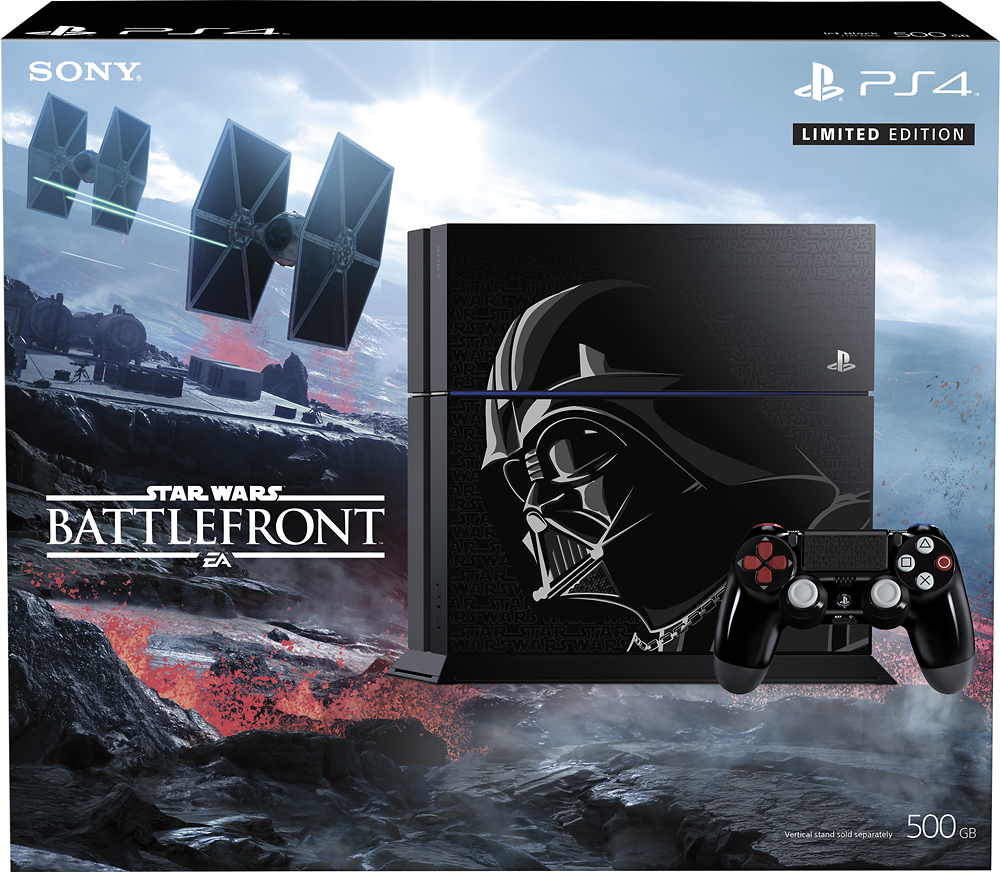 Sony PlayStation 500GB Limited Edition Star Wars™ Battlefront™ Bundle Black 3001065 - Best Buy