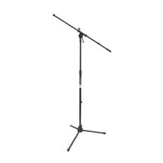 Front. On Stage Stands - On Stage MS7701B Euro Boom Microphone Stand (Black).
