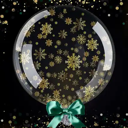 Front. Vulpecula Spade - 12Pcs Clear Balloons for Stuffing – Clear Balloons Bubbles 20 Inch Transparent Helium TPU Glossy Material – Extra Large - Big Clear Balloons.