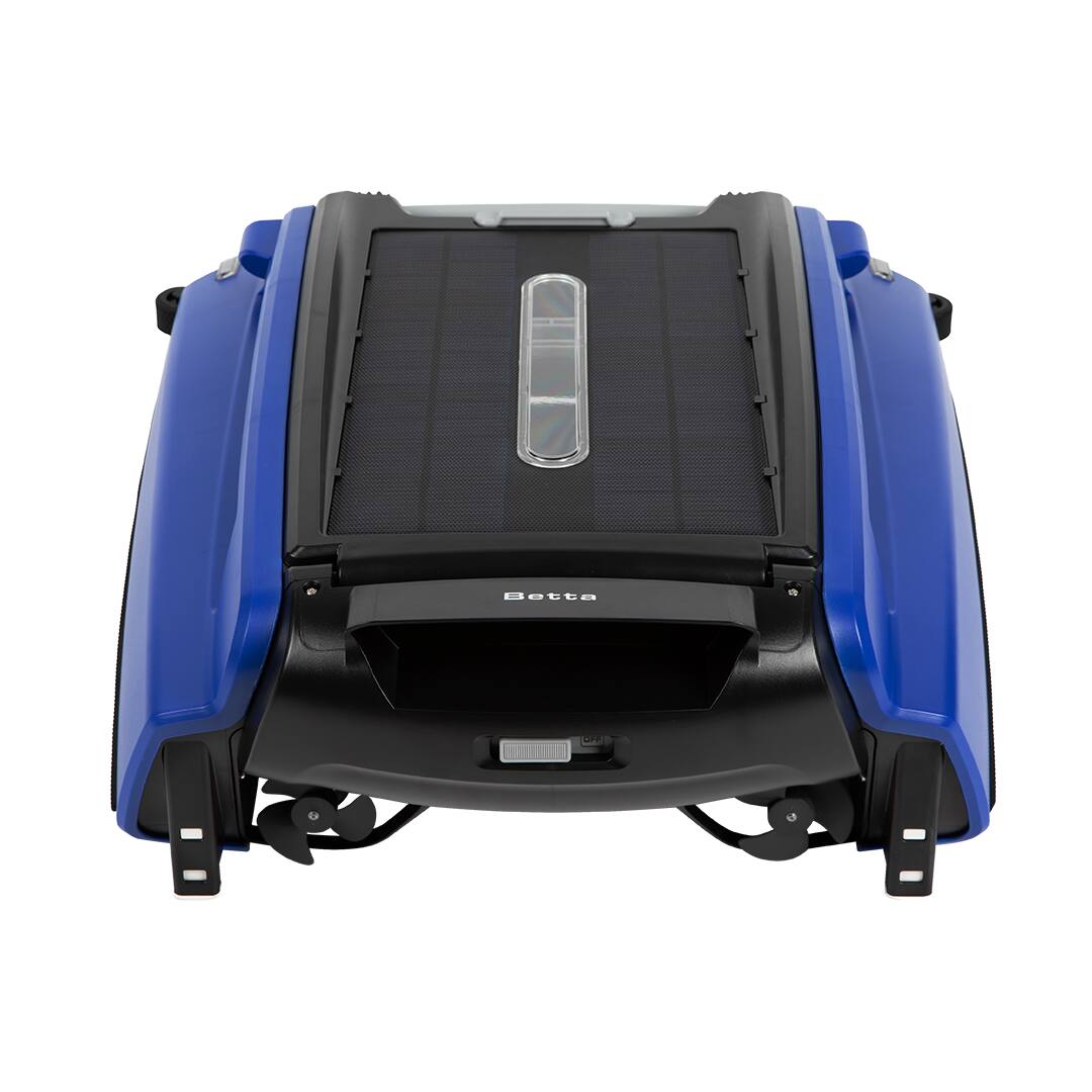 Alt View 4. Betta - Betta SE Solar Pool Skimmer with Enhanced Durability & Twin SCT Motors (Blue).