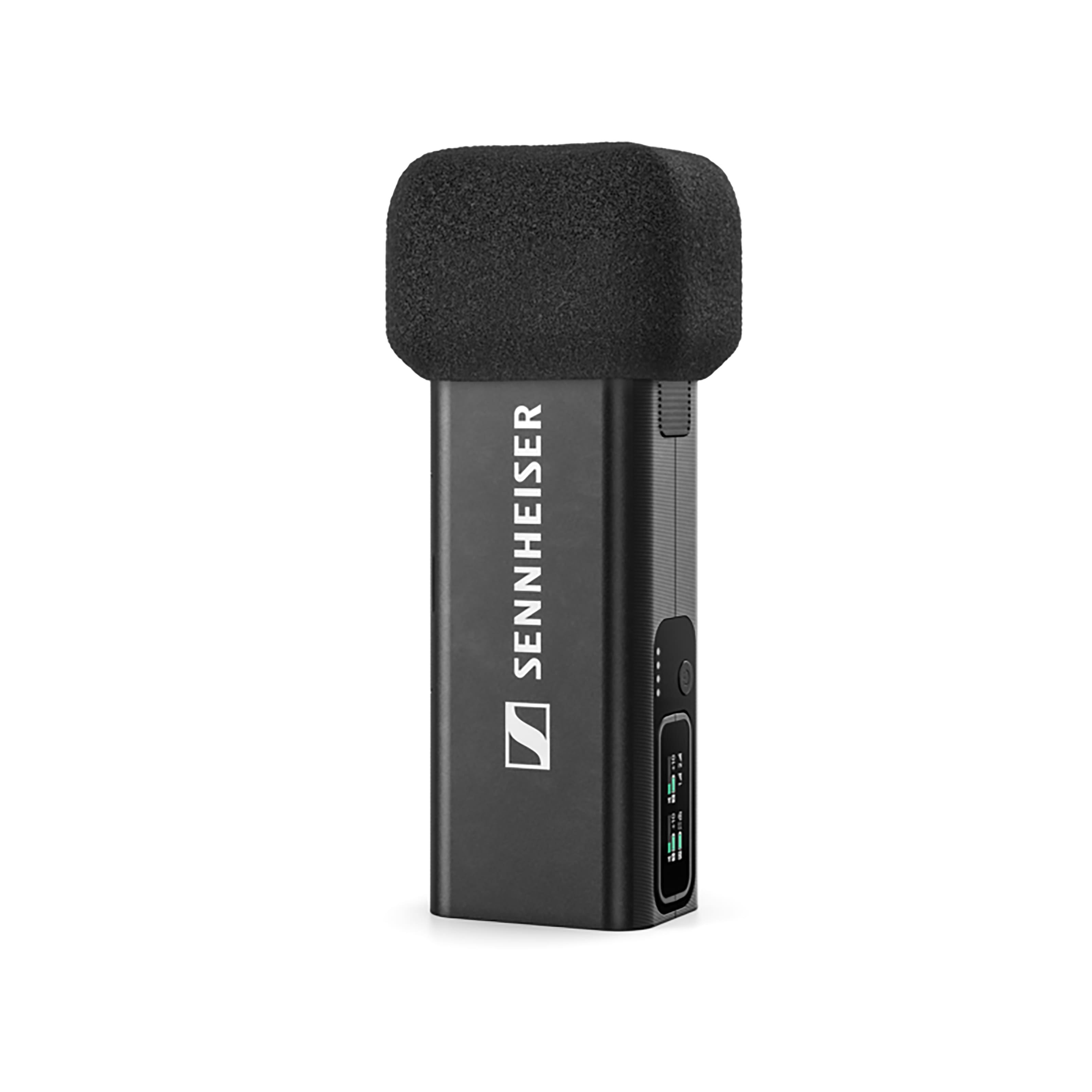 Angle. Sennheiser - PROFILE WIRELESS 2-channel all-in-one microphone system - Black.
