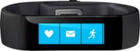 Front Zoom. Microsoft - Band Smartwatch (Medium) - Black Thermal Plastic.