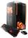 Front. iBUYPOWER - Desktop - Intel Core i7 - 16GB Memory - 1TB Hard Drive + 120GB Solid State Drive - Black/Orange.