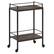 Angle. Camden&Wells - Barnes Bar Cart - Alder Brown.