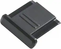 Angle. Nikon - BS-1 Accessory Shoe Cap - Black.