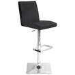 LumiSource - Captain Bar Stool - Black - Larger Front