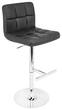 LumiSource - Lager Bar Stool - Black - Larger Front
