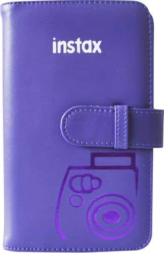 Fujifilm - Instax Wallet Photo Album - GRAPE - Angle
