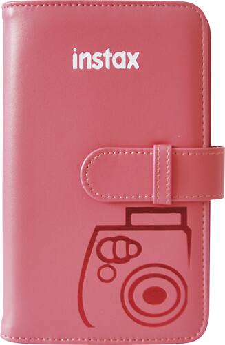 Fujifilm - Instax Wallet Photo Album - RASPBERRY - Angle