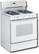 Angle Standard. GE - Profile 30" Spectra Gas Range - White on white.