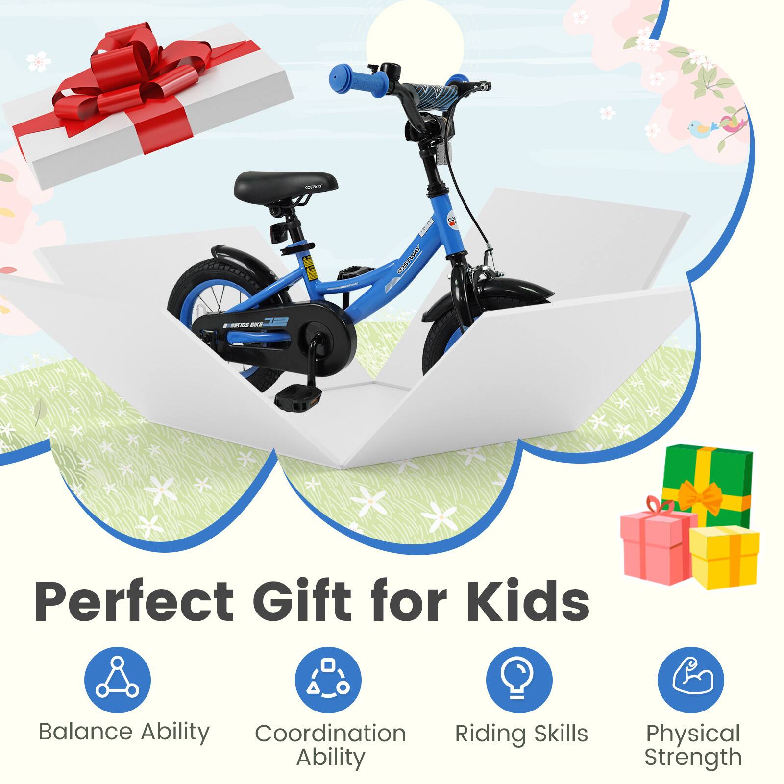 Perfect Gift for Kids

- Balance Ability
- Coordination Ability
- Riding Skills
- Physical Strength