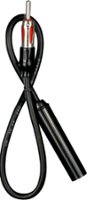 Metra - Universal 12" Antenna Extension Cable - Black - Front_Zoom