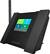 Left. Amped Wireless - AC1750 Dual-Band Wi-Fi Router - Black.