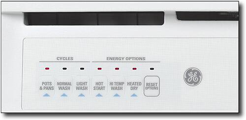 Best Buy: GE Nautilus™ 24" Built-In Dishwasher White on white GSD3400GWW
