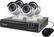 Angle. Swann - 4-Channel, 4-Camera Indoor/Outdoor DVR Surveillance System - White.