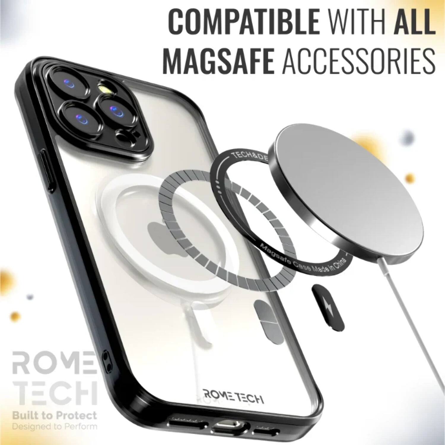 COMPATIBLE WITH ALL MAGSAFE ACCESSORIES

TECH&DE Magsafe Case China Made in ROME TECH

Built to Protect
Designed to Perform