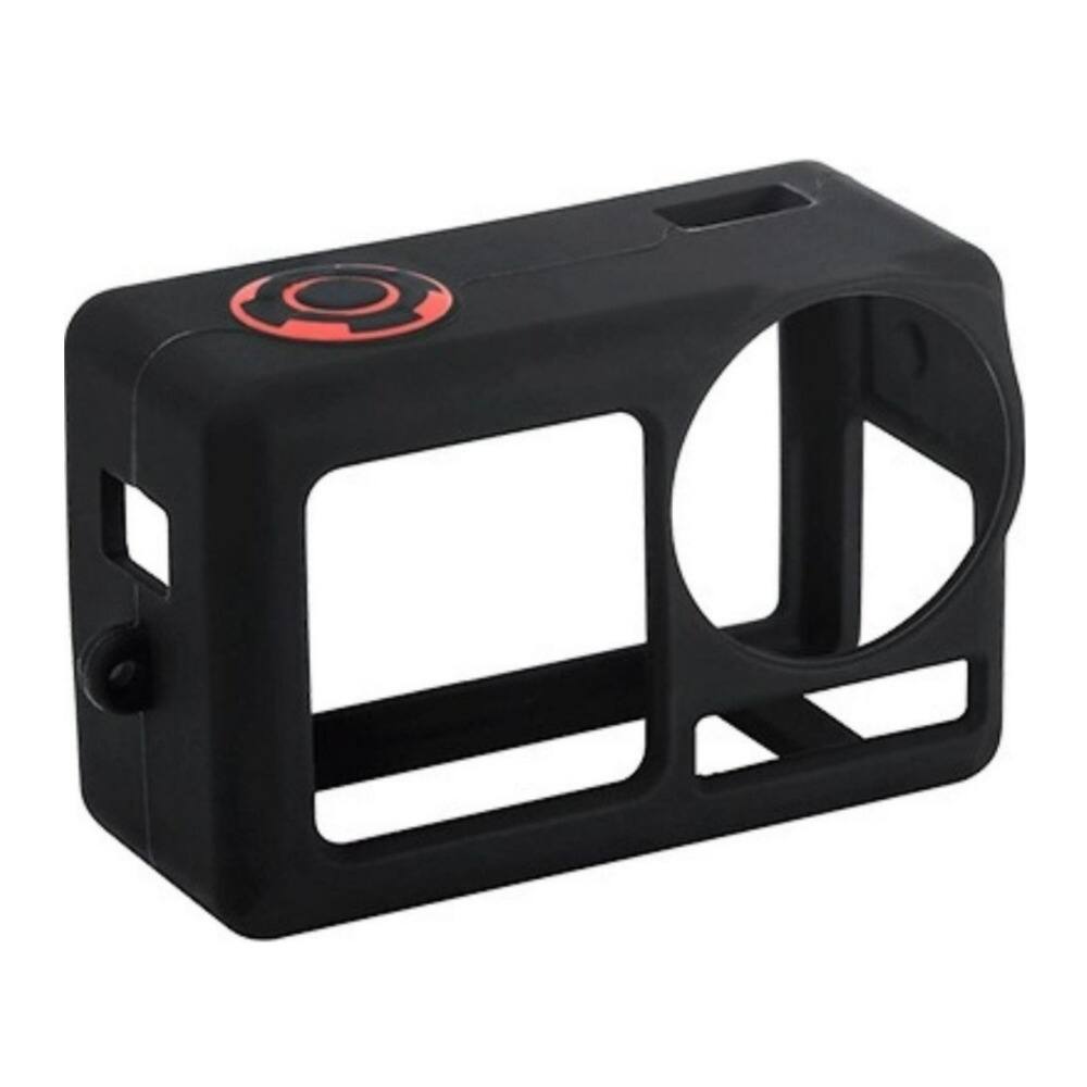 Front. StartRC - STARTRC Silicone Protective Black Case with Lens Cap Kit for DJI Action 5 Pro.