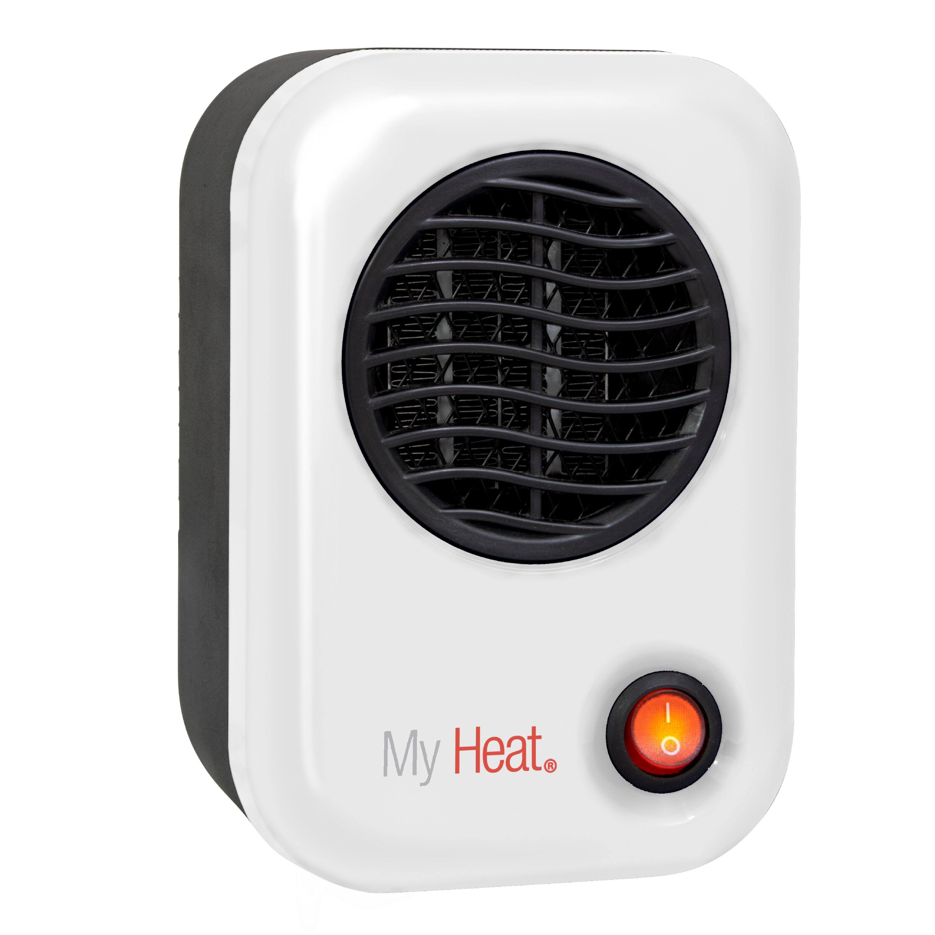 Angle. Lasko - MyHeat Personal Electric Portable Space Heater - White.