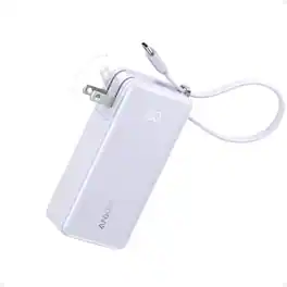 Anker - Nano 3-in-1 Portable iPhone Charger - Purple