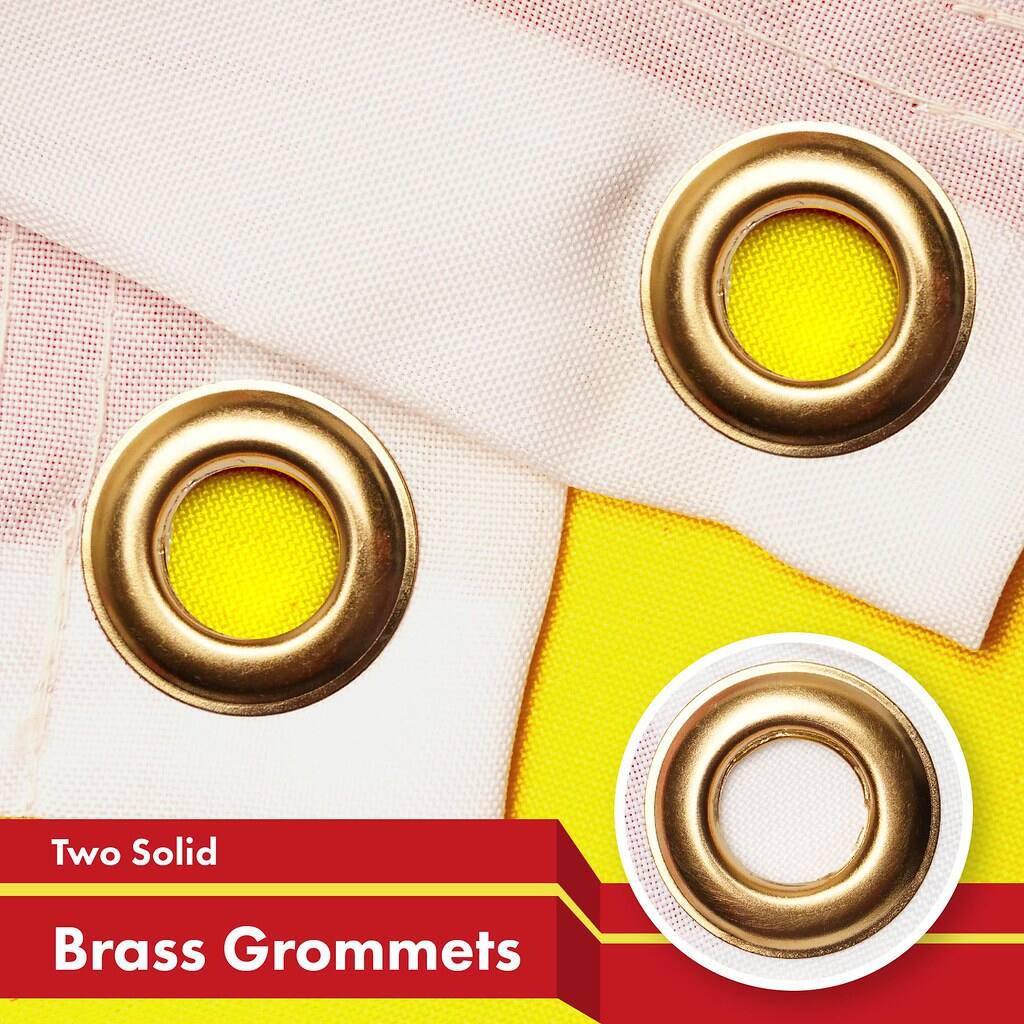Two Solid Brass Grommets